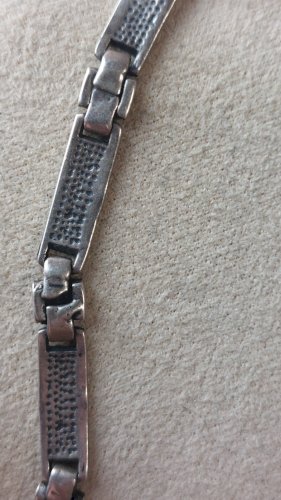 Ancien bracelet pour homme, en argent massif, vintage ^