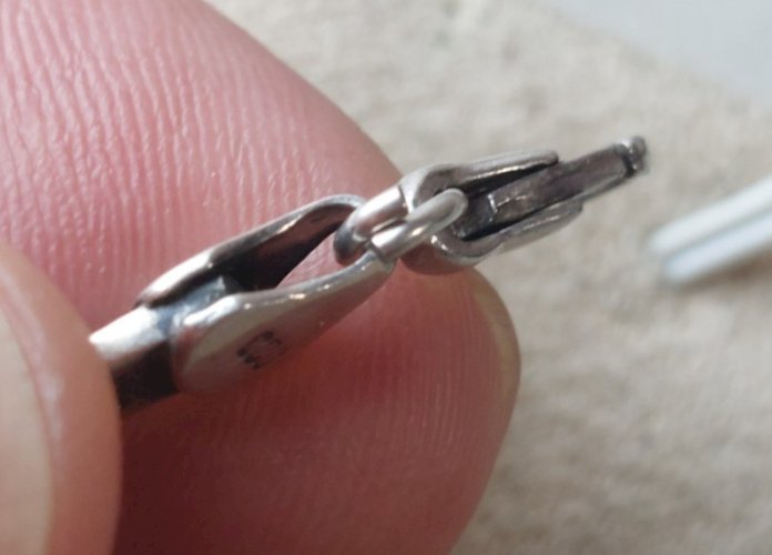 Ancien bracelet pour homme, en argent massif, vintage ^