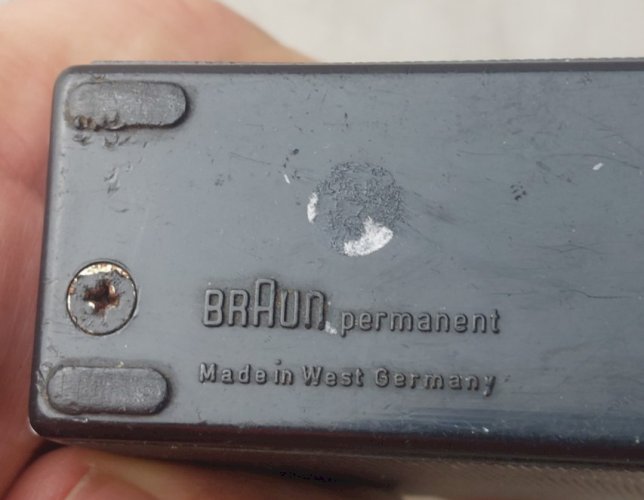 Ancien briquet de table TFG 1, Braun, vintage