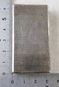 Ancien briquet, en métal argenté, Flaminaire, vintage