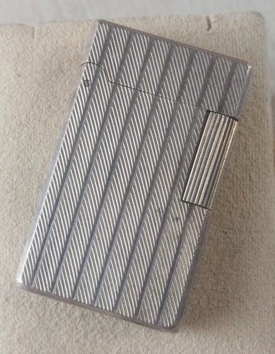 Ancien briquet, en métal argenté, Flaminaire, vintage