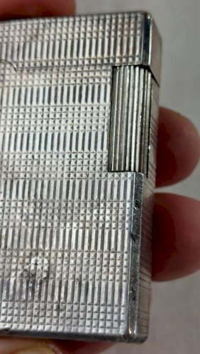 Ancien briquet, en métal argenté, Flaminaire, vintage