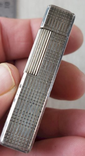 Ancien briquet, en métal argenté, Flaminaire, vintage