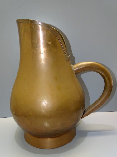 -ANCIEN BROC CUIVRE MONTAGE QUEUES D'ARONDE  COLLECTION DECO PORTE PARAPLUIE  D