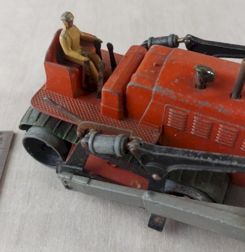 Ancien Bulldozer Blaw Knox, Dinky Toys