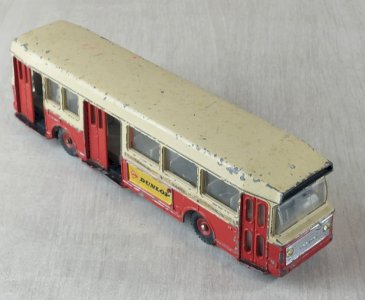 Old bus / Bus, Berliet PCM, 889, Dinky Toys Meccano, 1/49