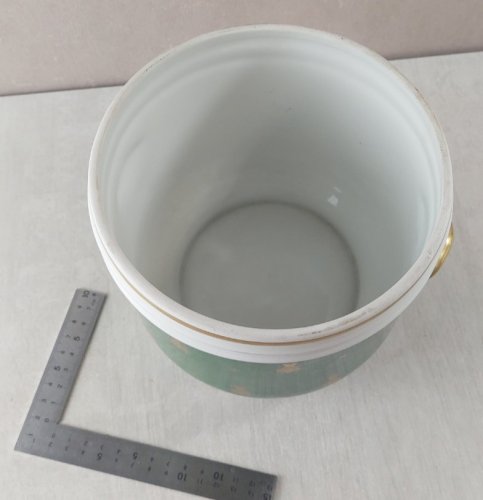 Ancien cache pot, décor aigle Napoléon, Manufacture Impériale ^