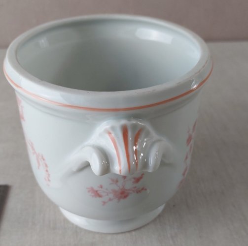 Ancien cache pot en porcelaine de Limoges, Georges Boyer