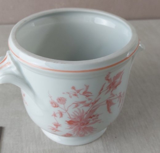 Ancien cache pot en porcelaine de Limoges, Georges Boyer