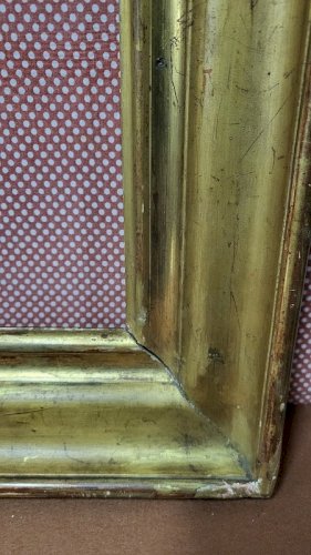 ANCIEN CADRE DORE A LA FEUILLE