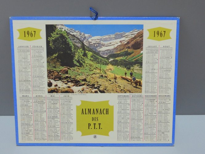 -ANCIEN CALENDRIER ALMANACH PTT  1970 39 LONS LE SAULNIER DOLE COLLECTION   D