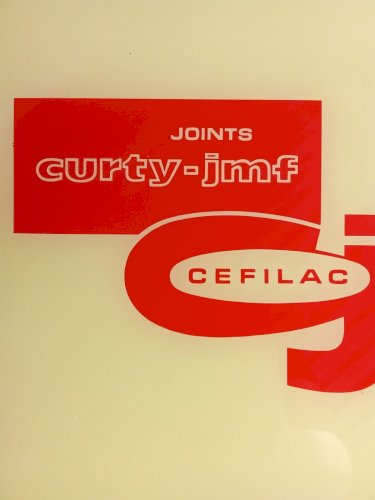 Ancien Calendrier Perpétuel Publicitaire Vintage 1969 Joints Curty Jmf Cefilac