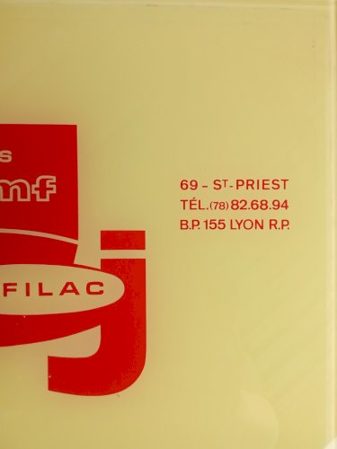 Ancien Calendrier Perpétuel Publicitaire Vintage 1969 Joints Curty Jmf Cefilac