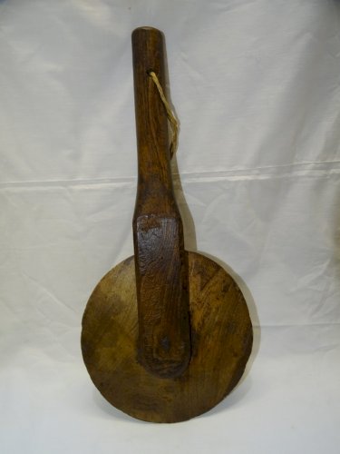 -ANCIEN CALIBRE DE CHARRON ou TONNELIER EN BOIS COLLECTION OUTIL ANCIEN déco  D