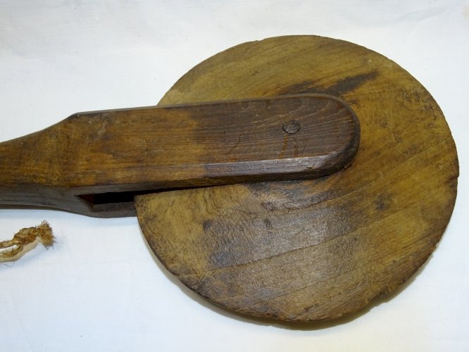 -ANCIEN CALIBRE DE CHARRON ou TONNELIER EN BOIS COLLECTION OUTIL ANCIEN déco  D