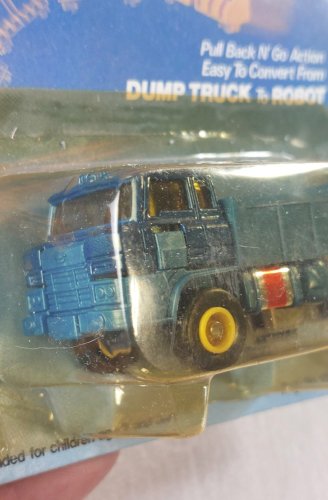 Ancien camion benne robot / Dump Truck, Dynabot, MC Toy, vintage