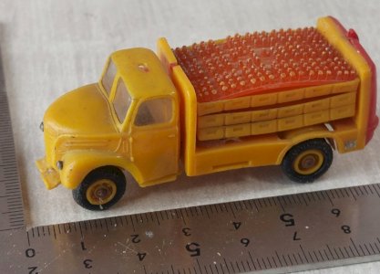 Old Ebro truck, drinks platform, Coca Cola, Anguplas