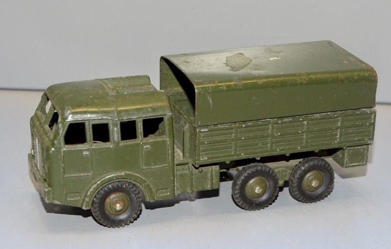 -ANCIEN CAMION TOUS TERRAIN MECCANO BERLIET DINKY TOYS COLLECTION JOUET ANCIEN D