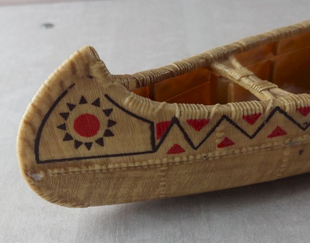 Ancien canoë kayak, Big Jim, Western / indien, Mattel 1975