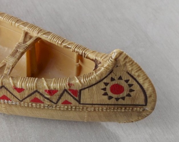 Ancien canoë kayak, Big Jim, Western / indien, Mattel 1975