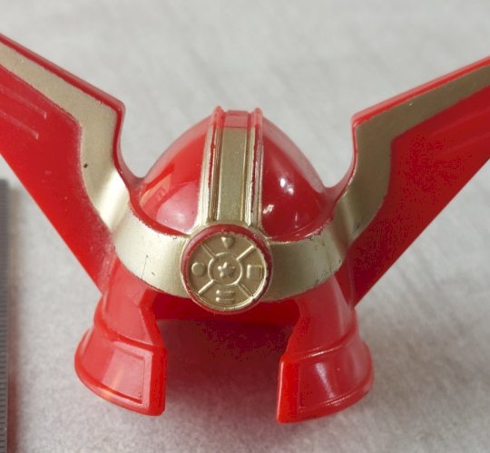 Ancien casque pour figurine Power Rangers, Zeo Deluxe Megazord, Bandai