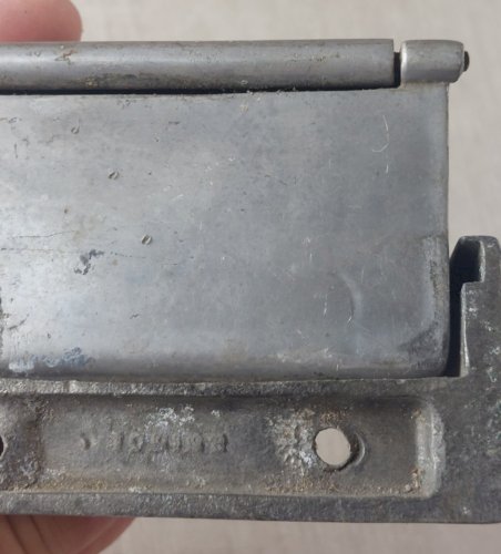 Ancien cendrier mural basculant, publicitaire, SNCF