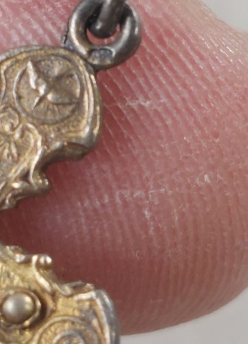 Ancien chapelet en argent