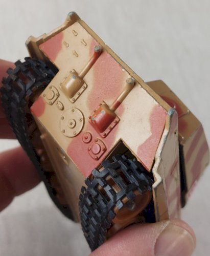 Ancien char, B34, King Tiger, German Heavy Tank, Corgi Toys ^