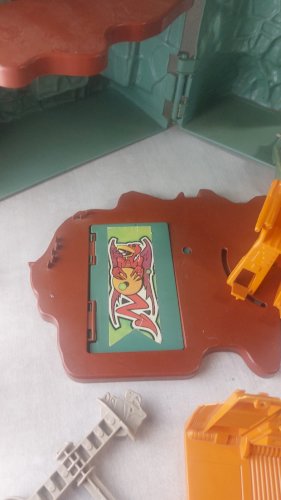 Ancien château des ombres, Musclor / Maîtres de l'Univers, incomplet, Mattel