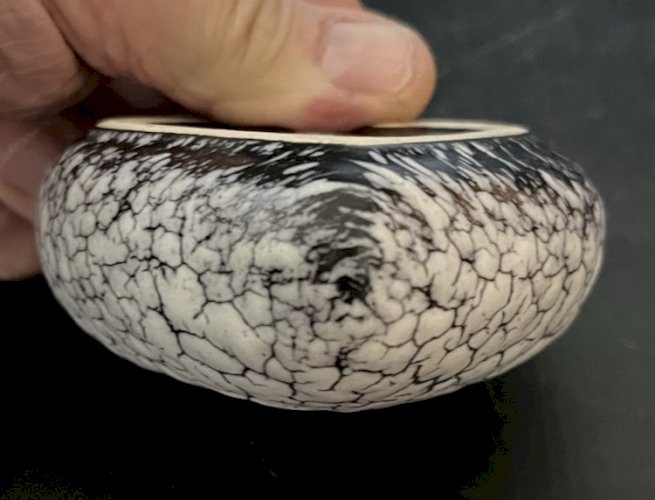 Ancien coeur Bouquetière En céramique vintage Jopeko keramik allemagne