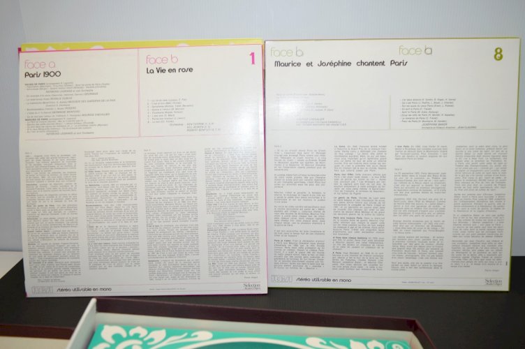 -ANCIEN COFFRET 12 DISQUES 33 TOURS 1970 READER'S DIGEST AU JARDIN DU SOUVENIR