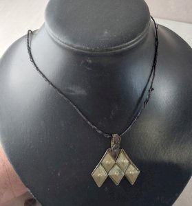 Old necklace with ethnic / Berber / Tuareg pendant