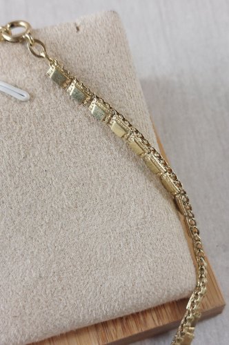 Ancien collier, en métal doré, Amerikaner AD Andréas Daub