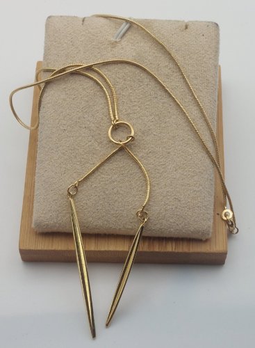 Ancien collier, en plaqué or