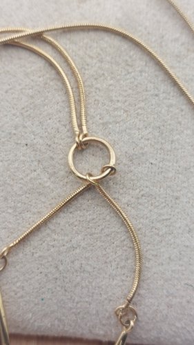Ancien collier, en plaqué or