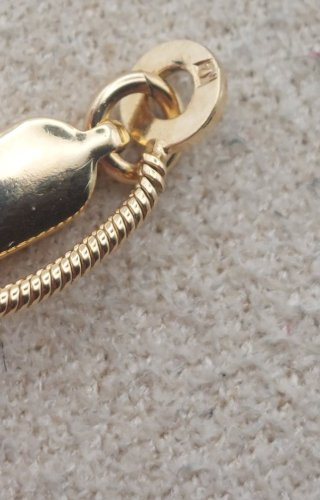 Ancien collier, en plaqué or