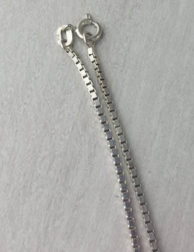 Ancien collier négligé, décor perle, en argent 835 ^