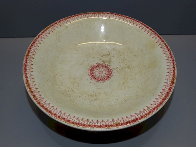 -ANCIEN COMPOTIER CERAMIQUE U & C modèle OGIVES SARREGUEMINES COLLECTION   D