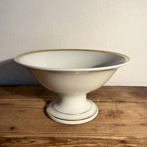Ancien compotier en porcelaine