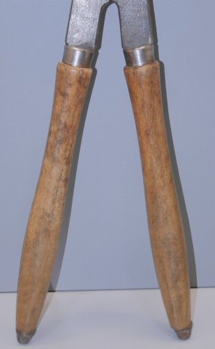 -ANCIEN COUPE BRANCHE Avec Une Marque Gravée & France MANCHE BOIS OUTILS     D