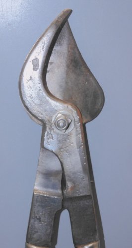 -ANCIEN COUPE BRANCHE Avec Une Marque Gravée & France MANCHE BOIS OUTILS     D