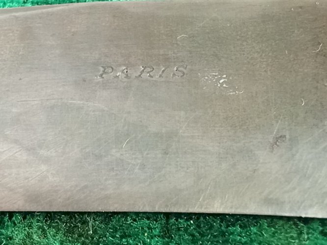 Ancien Couvert À Gigot Couvert De Service Métal Argenté Art De La Table Ancien