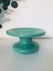 Old opaline spittoon