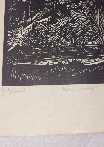 Ancien dessin / lithographie, à identifier ^