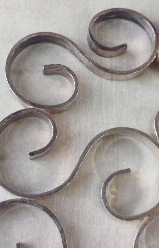 Ancien dessous de plat, Christofle arabesque ^