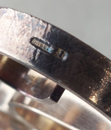 Ancien dessous de plat, Christofle arabesque ^