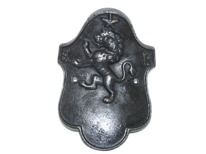 -ANCIEN DOSSIER POUR FAUTEUIL SIEGE TRACTEUR FAUCHEUSE FONTE COLLECTION LION E.P