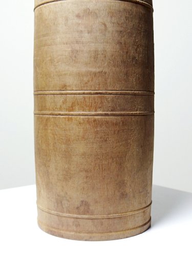 Ancien étui/boite en bois tourné, XIXe-XXe Mécanique ? Apiculture ?