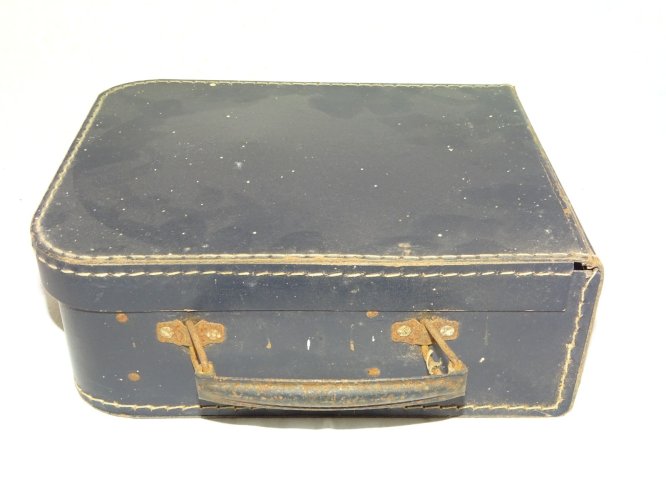 * ANCIEN GRAMOPHONE VALISETTE POUR ENFANT JUS de GRENIER jouet ancien  D