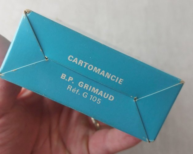 Ancien grand jeu de Mlle Lenormand + gros livret, 1972
